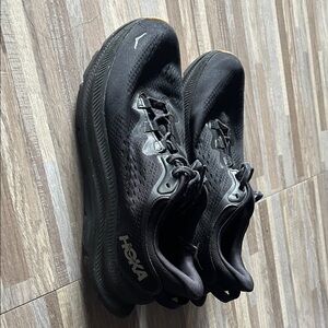 Hoka kawana Men's Black Athletic Shoes Sz 10.5